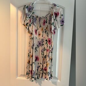 Junior’s Floral Dress - Dillard’s